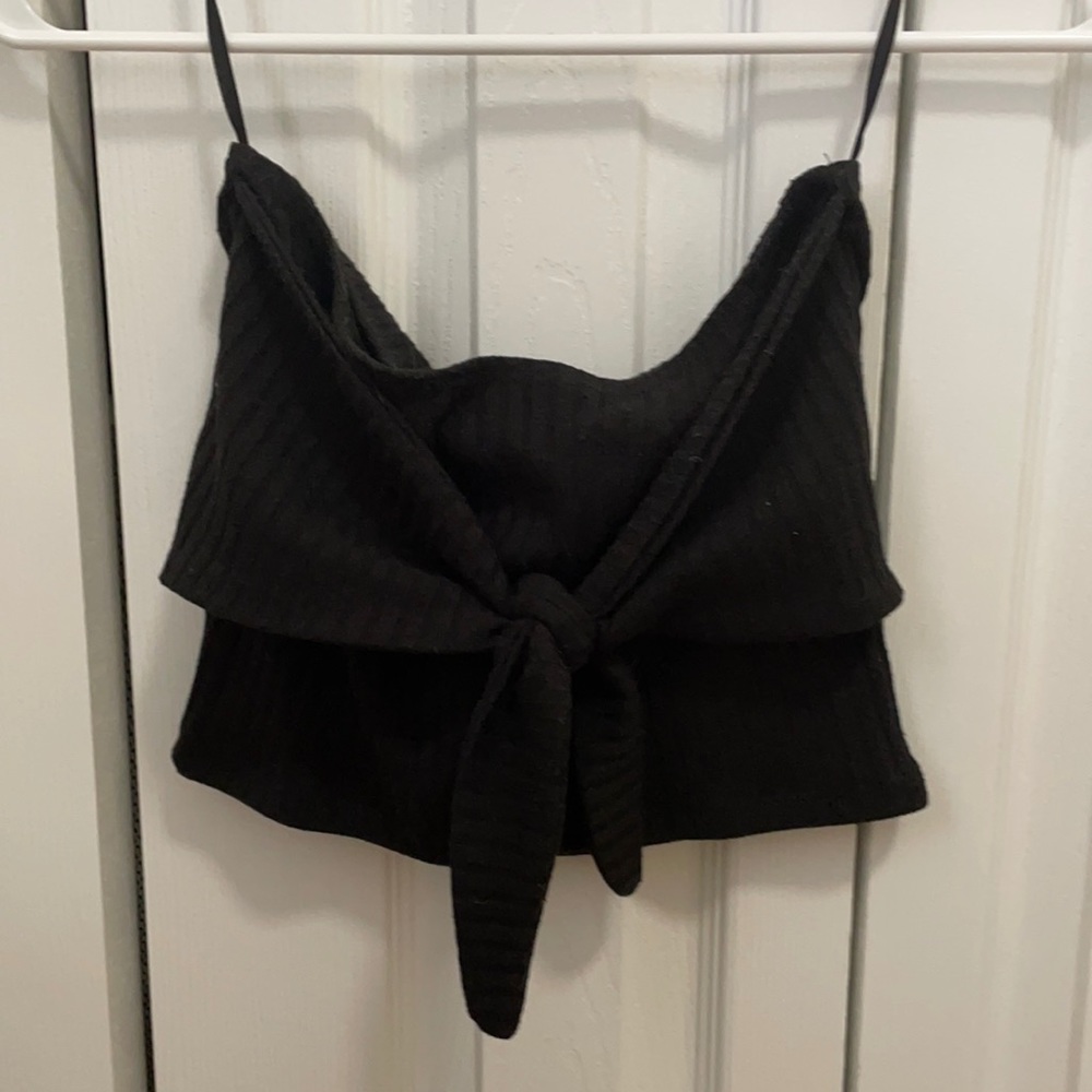Black tube top - size S